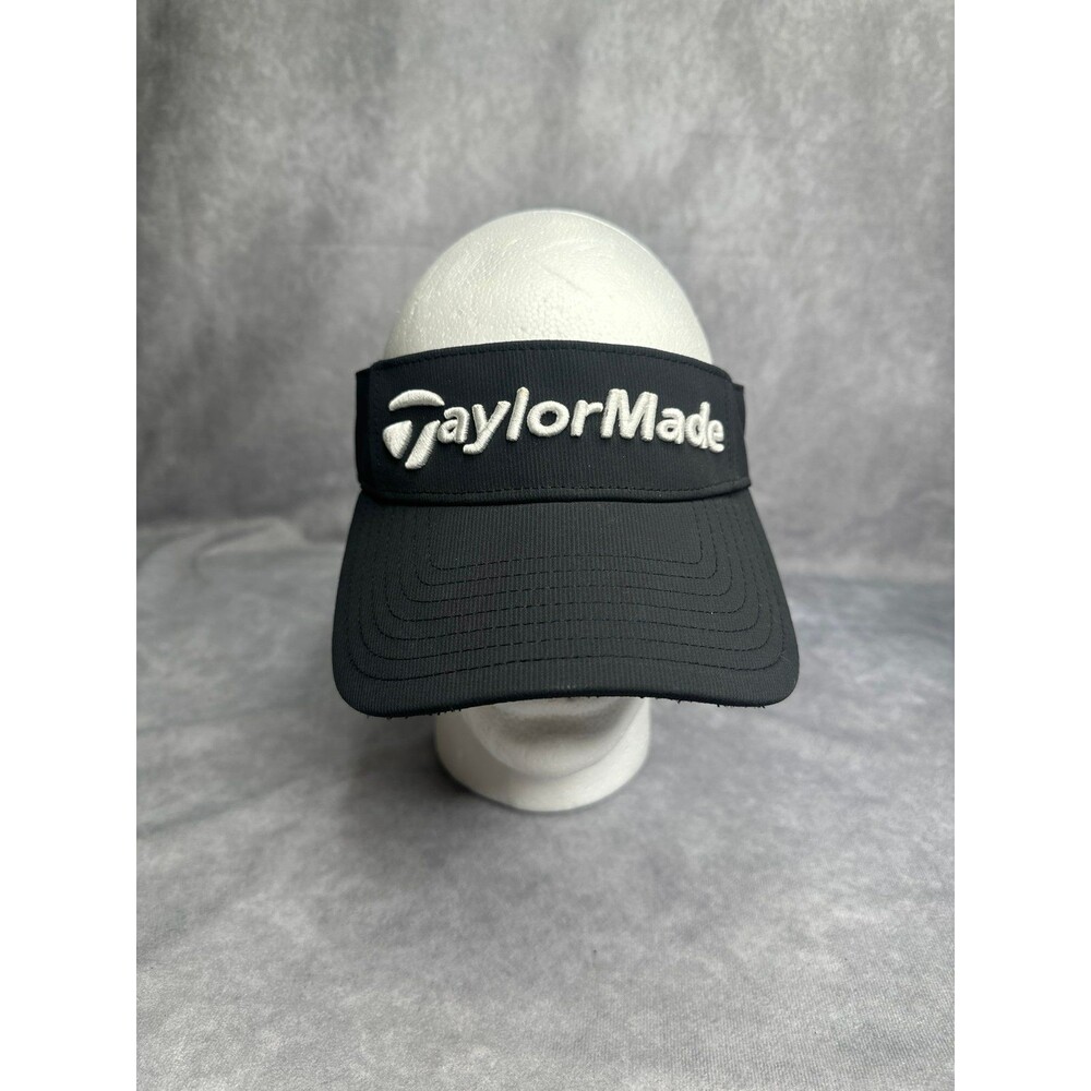 Taylormade OSFM black visor Velcro closure